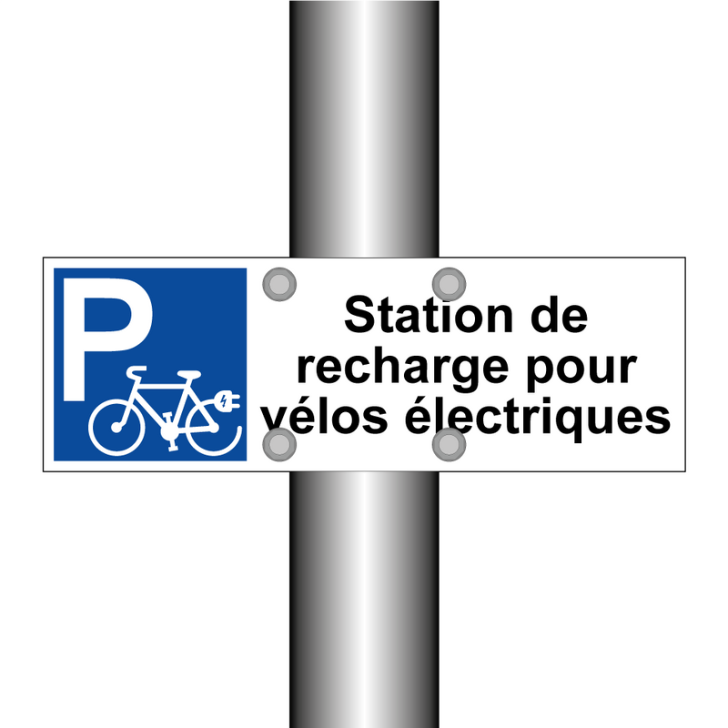 Station de recharge pour vélos électriques