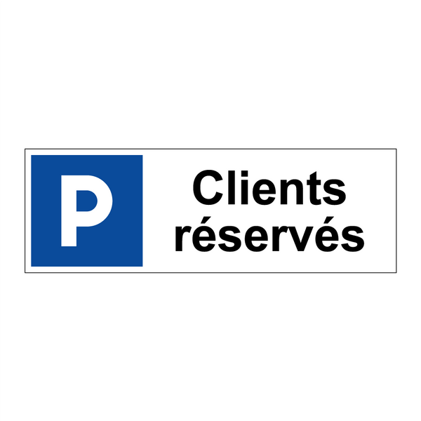 Clients réservés