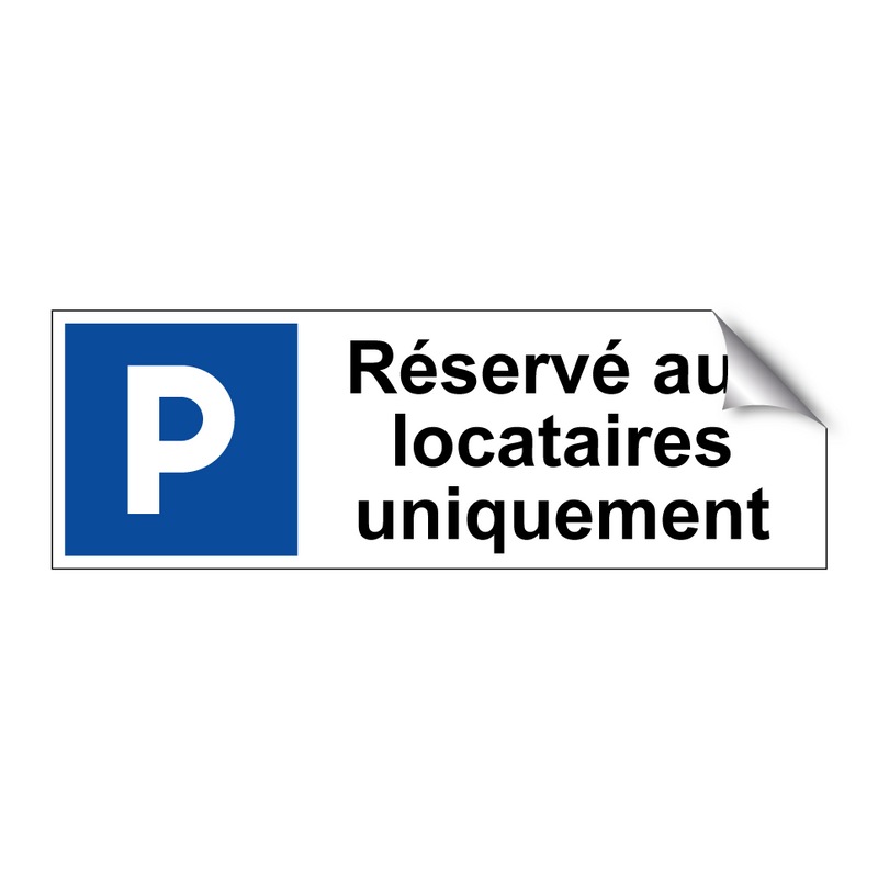 Réservé aux locataires uniquement