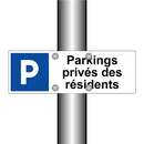 Parkings privés des résidents