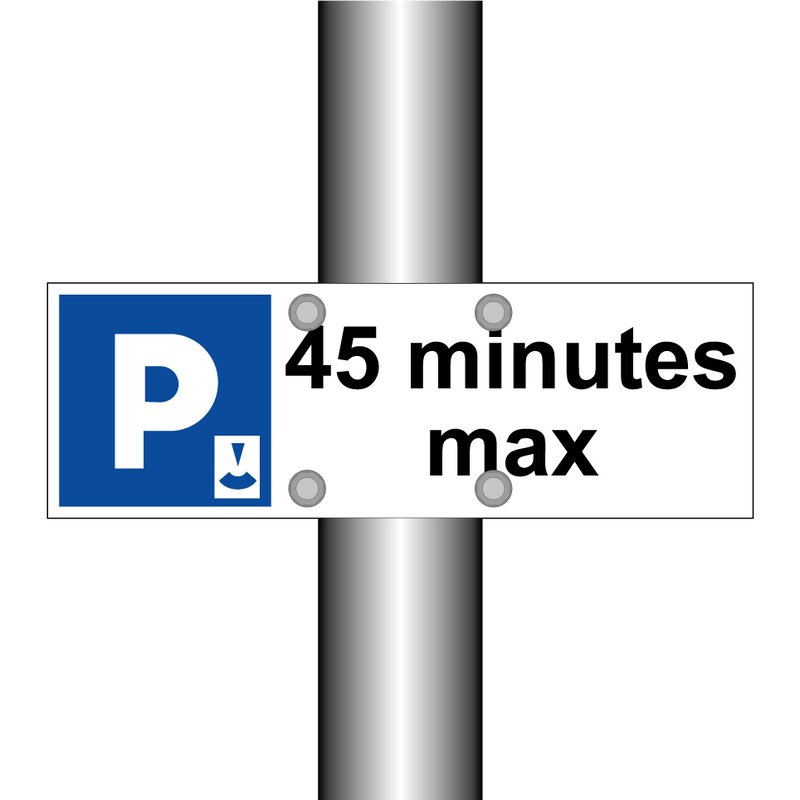 45 minutes max