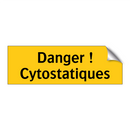 Danger ! Cytostatiques
