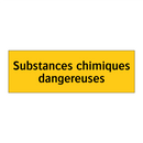 Substances chimiques dangereuses