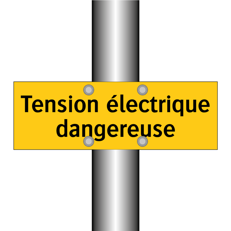 Tension électrique dangereuse