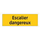 Escalier dangereux