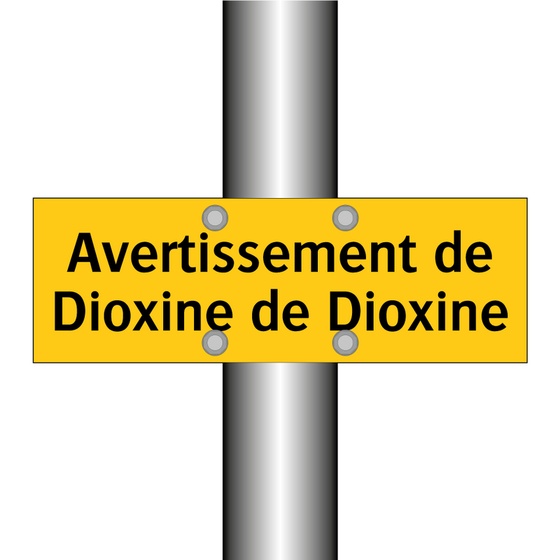 Avertissement de Dioxine de Dioxine