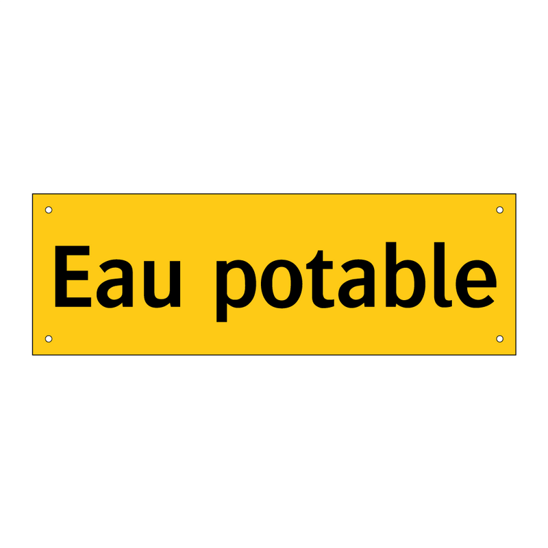 Eau potable