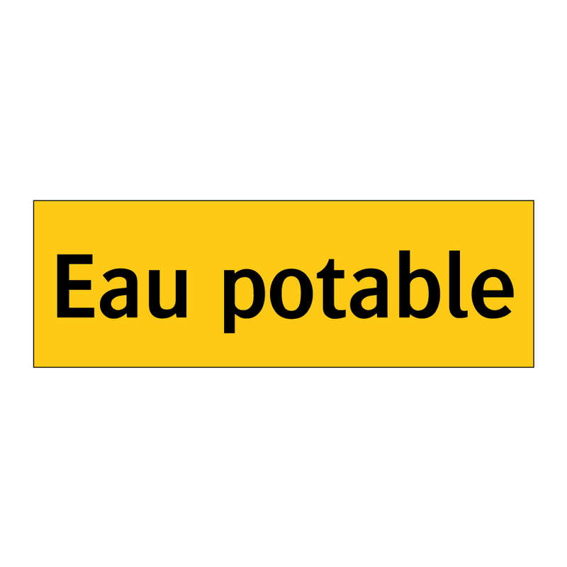 Eau potable