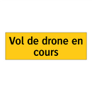 Vol de drone en cours