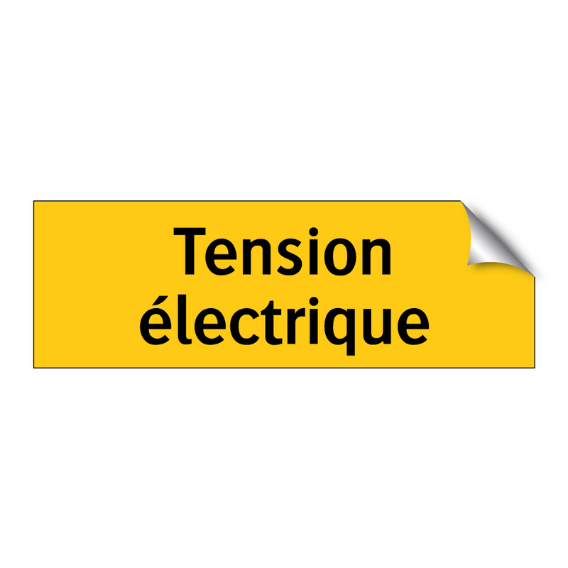 Tension électrique