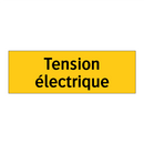 Tension électrique