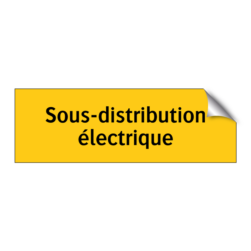 Sous-distribution électrique