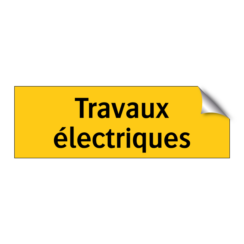 Travaux électriques