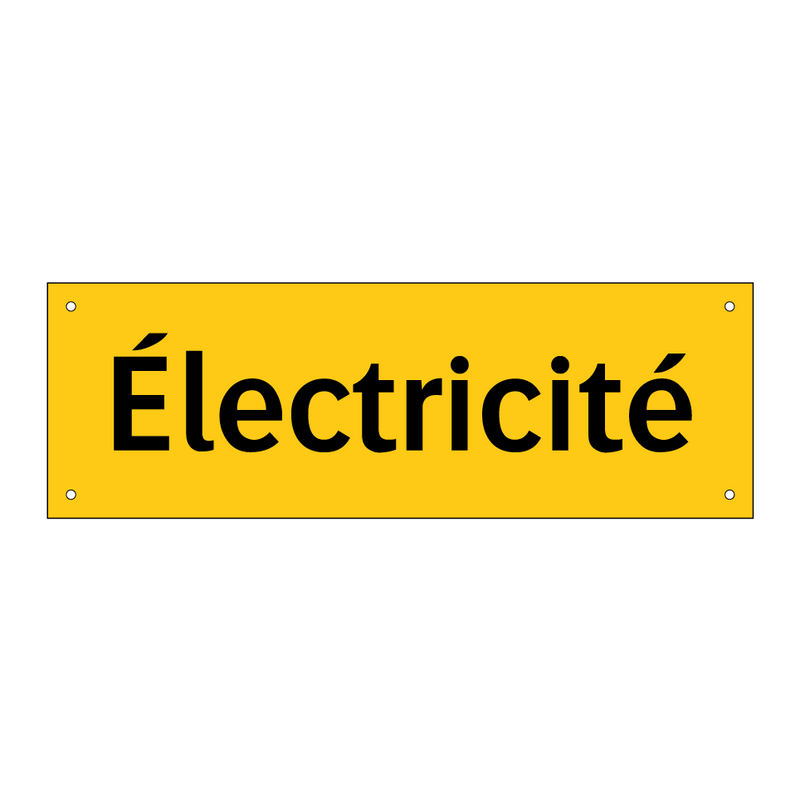 Électricité