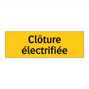 Clôture électrifiée