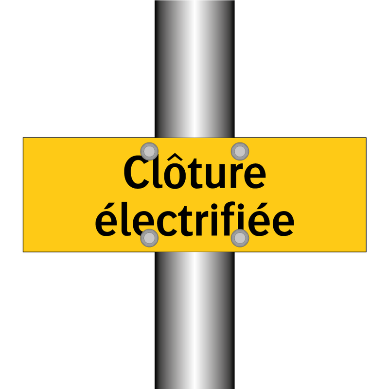 Clôture électrifiée