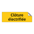 Clôture électrifiée
