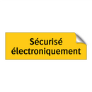 Sécurisé électroniquement