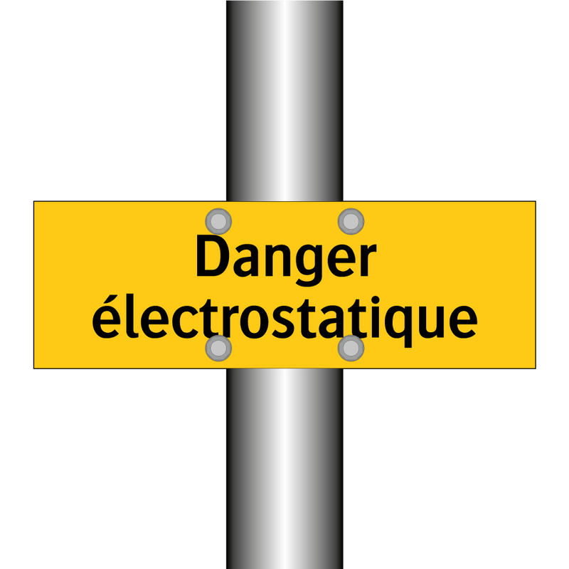 Danger électrostatique