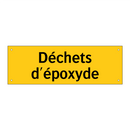 Déchets d'époxyde