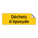 Déchets d'époxyde