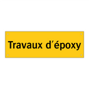 Travaux d'époxy