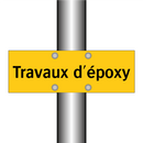 Travaux d'époxy