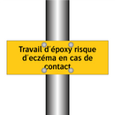 Travail d'époxy risque d'eczéma en cas de contact