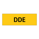 DDE