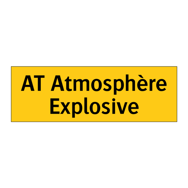 AT Atmosphère Explosive