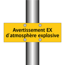 Avertissement EX d'atmosphère explosive