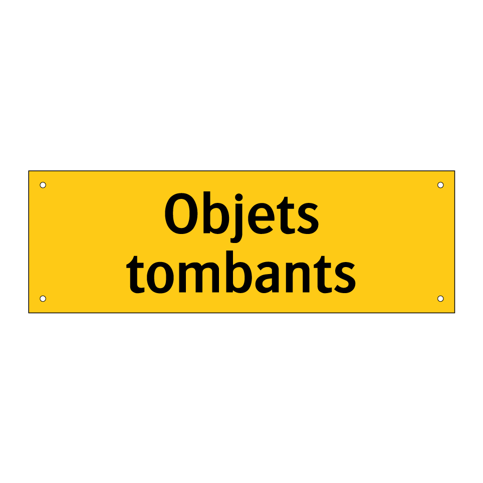 Objets tombants