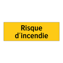 Risque d'incendie