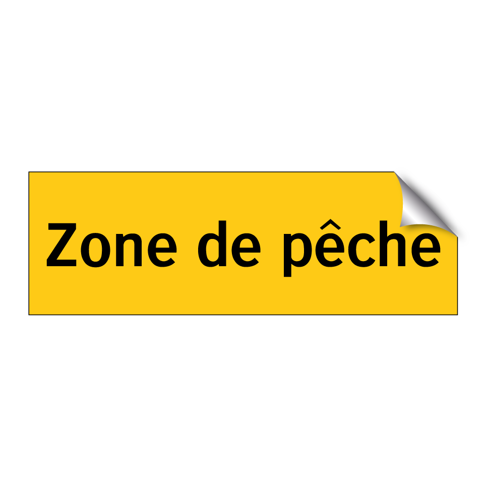 Zone de pêche