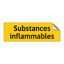 Substances inflammables