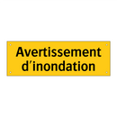 Avertissement d'inondation