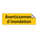 Avertissement d'inondation