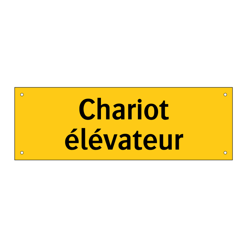 Chariot élévateur