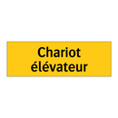 Chariot élévateur