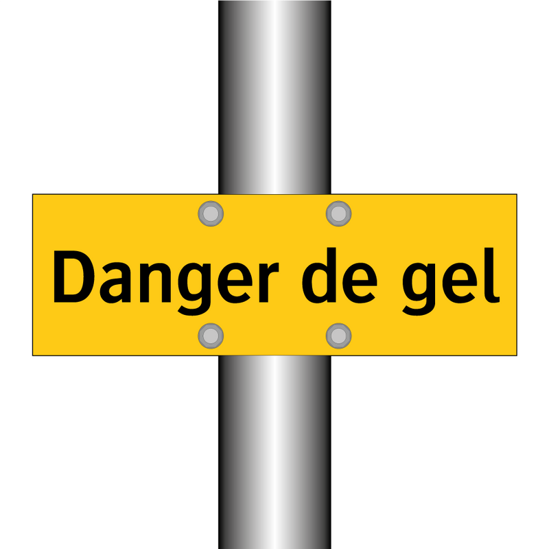 Danger de gel