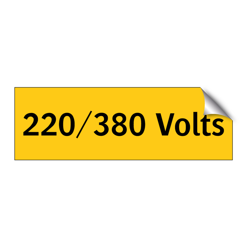 220/380 Volts