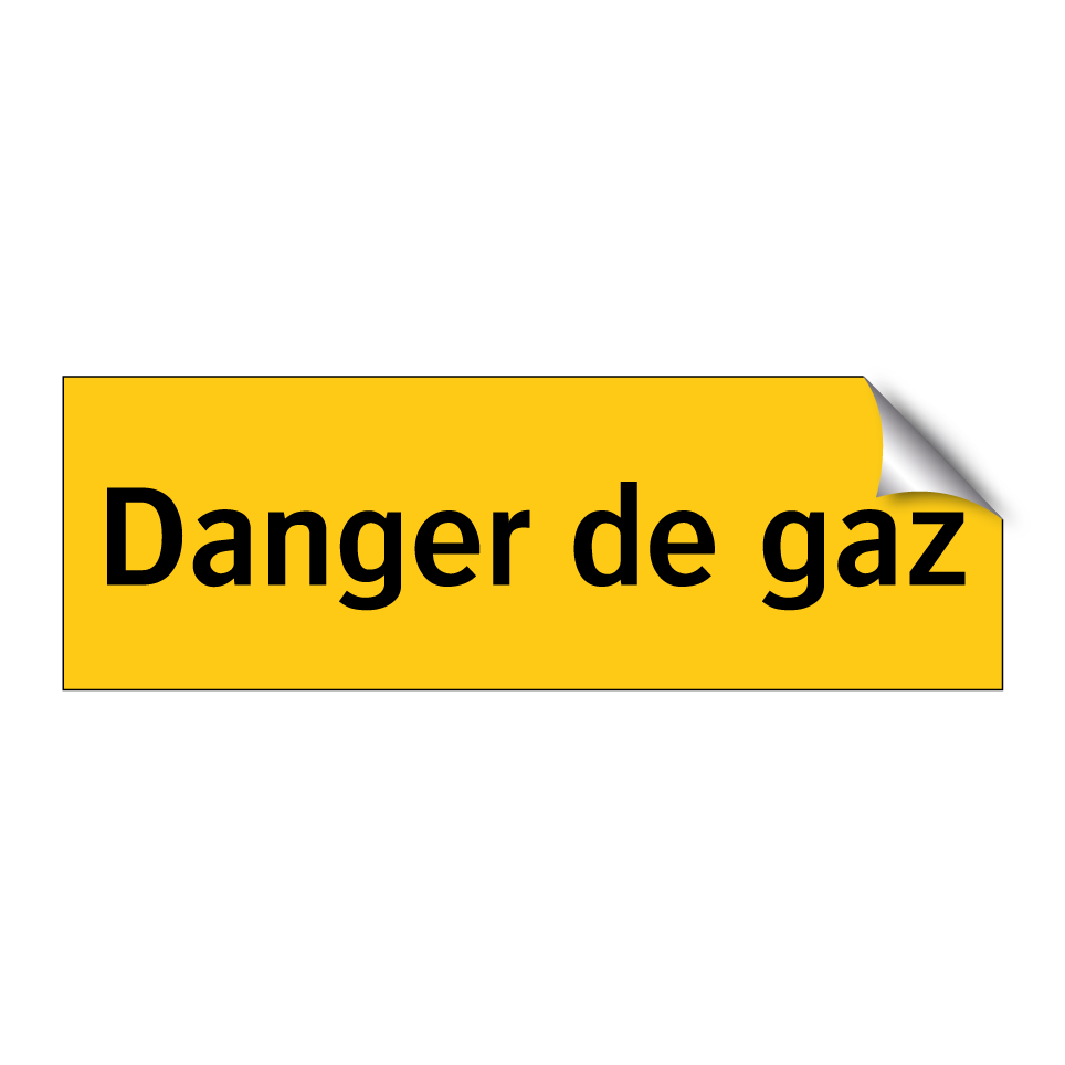 Danger de gaz