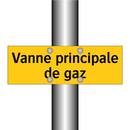Vanne principale de gaz