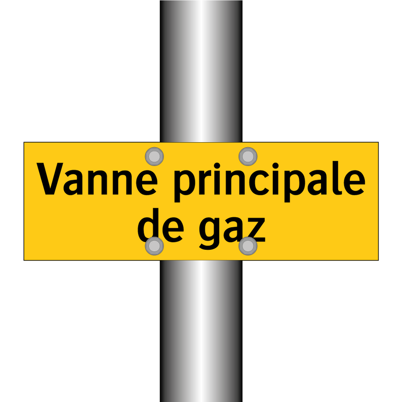 Vanne principale de gaz