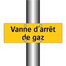 Vanne d'arrêt de gaz