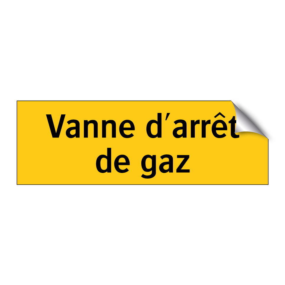 Vanne d'arrêt de gaz