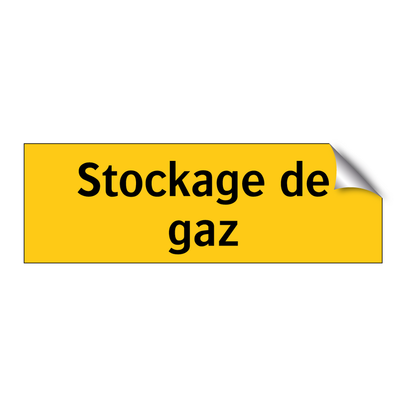 Stockage de gaz
