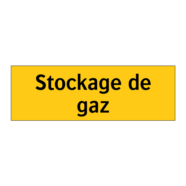 Stockage de gaz