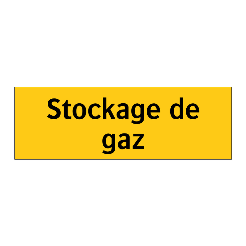 Stockage de gaz