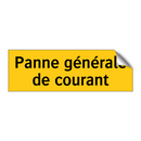 Panne générale de courant